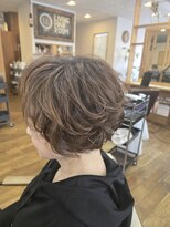 リビングヘアルーム(LIVING HAIR ROOM) パーマショート