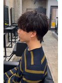 軟毛でもできる緩めパーマ
