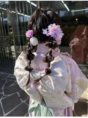 七五三　着付け＆ヘアセット