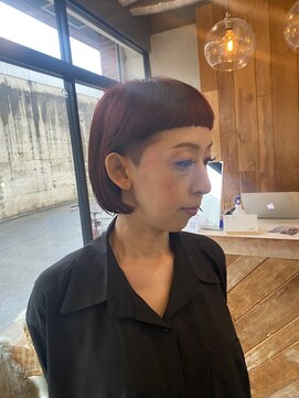 アンジェリカラボ 高田店(ANGELICA LABO) 刈り上げボブ