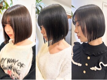 コレット 大宮(collet)の写真/《艶髪×タッセルボブ》10代～40代のツヤ髪を求めるお客様に好評!![大宮/大宮駅/ボブカット/前髪カット]