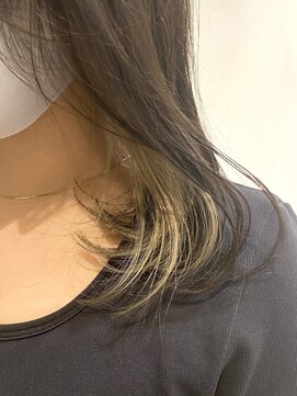 ハーフアンドハーフ(HALF and HALF) インナーカラー/イヤリングカラー