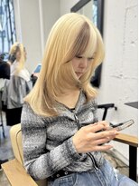 ディーカヘアーセンダイ(Di KA HAIR sendai)&nbsp;low light/ハイトーンカラー/デザインカラー/ブリーチ