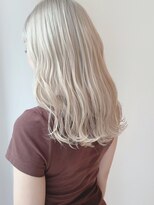 セイドット オモテサンドウ(Say. omotesando) Say.ロングレイヤーミルクティーベージュハイトーン表参道青山