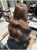 ナチュラルブラウン/ブラウンカラー/髪質改善