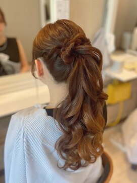 ヘアセットサロン ミント(Hair set salon MINT) ポニーテール