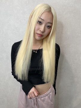 エル オオサカ 心斎橋店(L. OSAKA) ブロンド/エフェクトブリーチ/ハネエクステ_E8