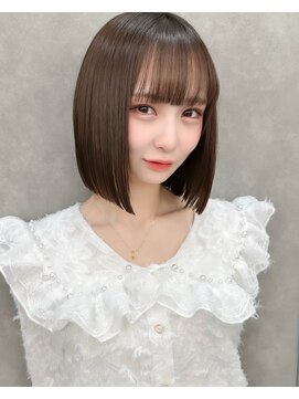 ロンドロゼ 池袋(Lond rose) メルティカラー似合わせカットウェーブミディアム縮毛矯正