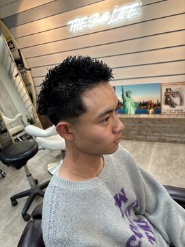 スウェル 船橋店(Swell) #サーフカール#スパイキーショート#ブルーブラック#船橋