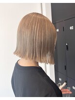 レム 長野(REM)&nbsp;ハイトーン切りっぱなしボブ