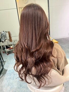 リルーム(re-room) ロングレイヤー/ナッツブラウン/艶カラー