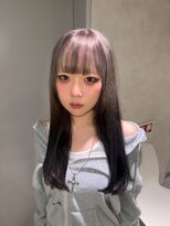 ノイル バイ キートス(neul by kiitos)&nbsp;シルバー×ブラックのルーツカラー