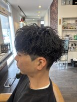 バーバー アミティ プール オム(BAR BER amity POUR HOMME)&nbsp;ツイストスパイラル × ナチュラル刈り上げ