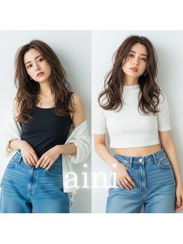 アイニ 大阪上本町店(aini)の写真/コテ巻き風デジタルパーマで叶える☆ゆるふわ質感で理想のスタイルへ！