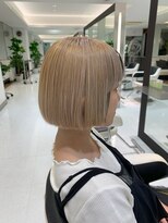 イメージア 溝の口店(IMAGE A)&nbsp;ミルクティーベージュボブ@10代20代30代40代