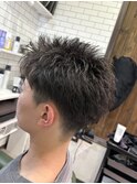 刈り上げ×メンズショート