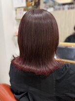 サロン ド シェモア(salon de CHEZ MOI) フォックスカラー+ラズベリーベリーピンク