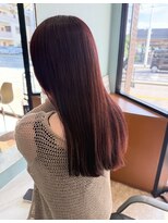 ヘアーサロンクレオ(CREO) チェリーレッド