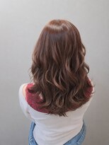 ソラヘアー(SORA hair) 透明感ベージュブラウンミディレイヤー 10代 20代