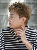 シャドウパーマ シースルーマッシュ フェザーパーマ