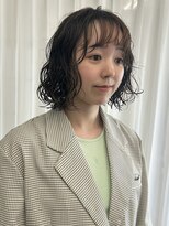 ペピンバイメルシー(pepin by merci.) ゆるふわボブパーマ