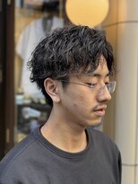 ヒロギンザ 大宮駅前店(HIRO GINZA)&nbsp;スパイラルセンターパート/大宮/メンズカット/メンズパーマ