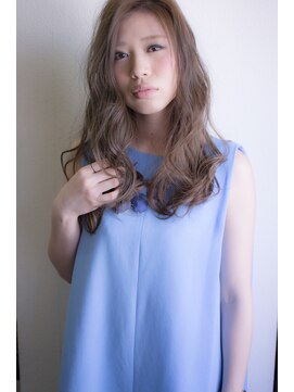 ヴィークス ヘア(vicus hair) vicushair「透けるグレージュ×クールウェーブ」