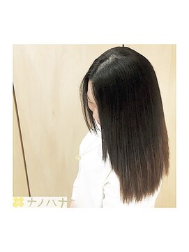 ナノハナ 鹿沼で唯一本格ヘッドスパが出来る美容室　大人艶髪スタイル