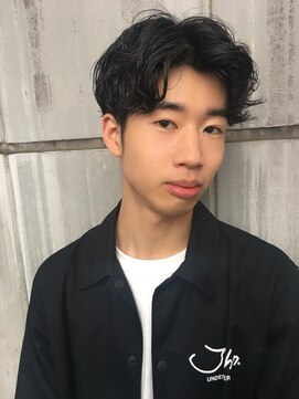 マリアバイアフロート(Maria by AFLOAT) センターパートグランジマッシュパーマ