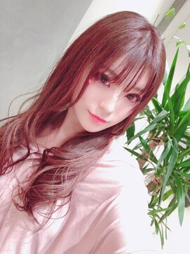 シェリム 栄(CHERIM) ロング×ラベージュ