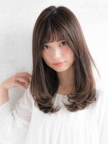 ルティア 池袋(Lutia)&nbsp;シースルーバング×内巻きレイヤー！