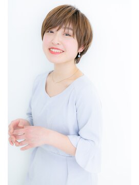 カバーヘア イヴ 戸頭店(COVER HAIR EVE) 外国人風マッシュ★小顔マニッシュショートZ戸頭20代30代40代