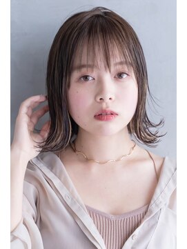 シエナ 渋谷(Siena) siena 外ハネミディ×ナチュラルブラウン 渋谷