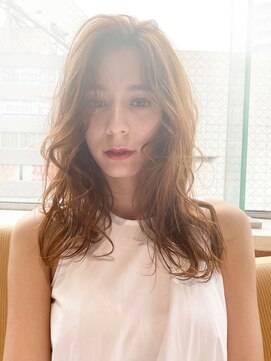 レニーバイエース(LANY by ACE) 【LANY 横浜】かきあげMIXレイヤー×フォギーベージュ