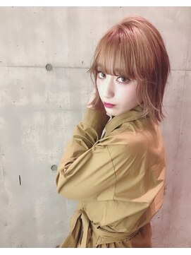 ユアーズヘア 新宿WEST(youres hair) ナチュラルストレート☆切りっぱなし外ハネボブ