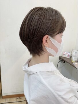 ギフト ヘアー サロン(gift hair salon) シルエットが可愛い丸みショート☆