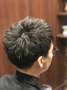 ヒロギンザ 田町店(HIRO GINZA) ローフェード×パーマ