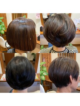 アーチヘアーセカンド(A:RCH-hair.2nd) 艶カラー・極み→ボブスタイル