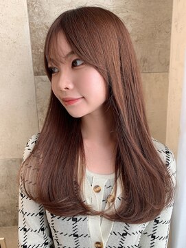 ロンド ロビン 栄(Lond robin) 【Lond robin】河野まい　韓国風/くびれヘア/メルティカラー