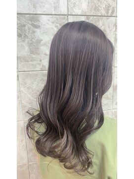 ウーデヘアー(ode hair) ラベンダーブルージュカラー