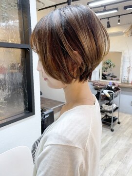 ニット 銀座(knit) 《knit銀座 佐野元気》20代30代40代ショートボブ丸み前下がり