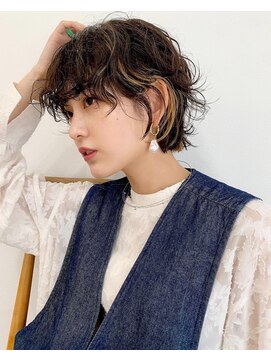 アクアオモテサンドウ(ACQUA omotesando) ◇雰囲気抜群♪ショートウルフパーマ!