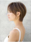 前髪なし大人ショート20代30代40代【AIN.表参道】川原大地