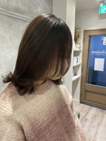 ラボヌールヘアーパルフェ 大宮西口店(La Bonheur hair parfait) 顔まわりレイヤーミディ