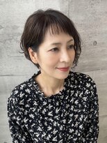 サラビューティーサイト 志免店(SARA Beauty Sight) 40代50代大人女性☆アシンメトリーショート／小林