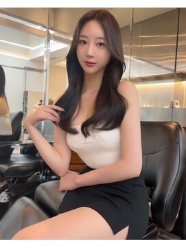 ノク(nok) ブラウングレージュ_前髪マチルダボブピンクベージュ