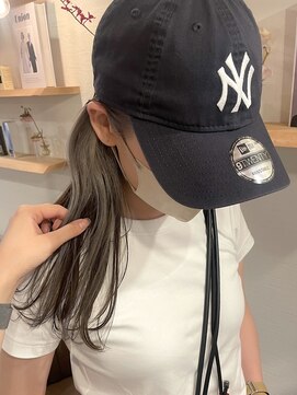 ミルヘアデザイン(mil hair design) 20代インナーカラーケアブリーチイヤリングカラーハイライト