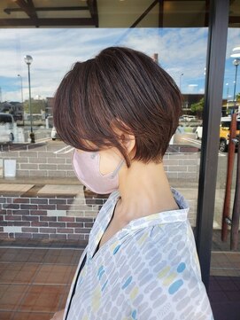 リミックス 南国店(remix) 大人女子の丸みショート