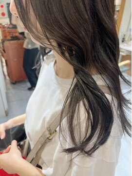 ネオリーブカフ 鶴ヶ峰店(Neolive caff) 髪質改善カラー×カーキグレージュ