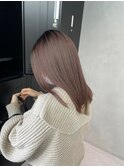 ハイトーン_レトロガーリー_ピンクグレージュ